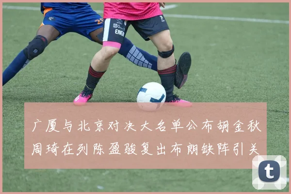 广厦与北京对决大名单公布胡金秋周琦在列陈盈骏复出布朗缺阵引关注